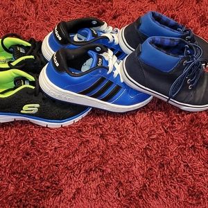 Boys Sneakers - 3 pairs, Size 13